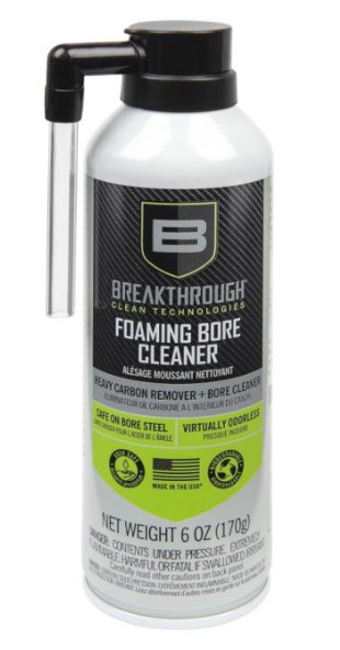 BREAKTHROUGH AEROSOL FOAMING BORE CLEANER, 6 OZ BTA-CPF-6OZ - Win Repeating Arms Promotion